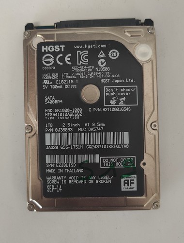Disque dur apple hgst 1to - disque,
