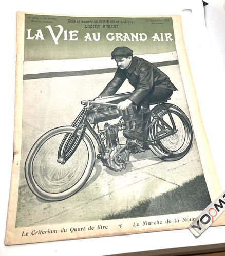 Magazine moto vintage 1903 - moto,