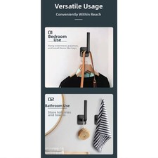 Crochets ?? Chapeau Pack de 8 Rangement Mural Sans Per?age pour Chapeaux de Bas