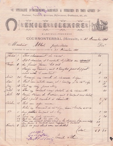 Cournonterral marechal - cournonterral,