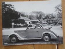 PHOTO ORIGINALE PEUGEOT 401 ECLIPSE DECOUVRABLE 1934  22x16 