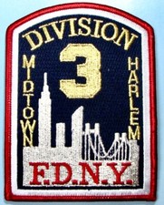 FDNY Division 3 Patch