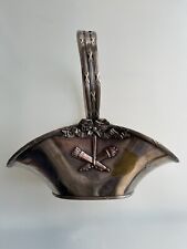 Orfèvre Victor SAGLIER - Panier, Corbeille Style Louis XVI en Métal argenté