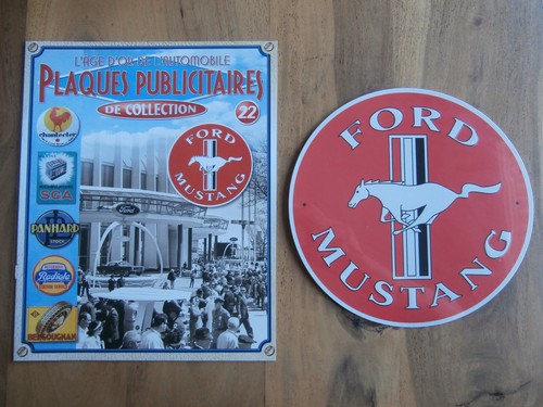 Plaque metal publicitaire - publicitaire, /