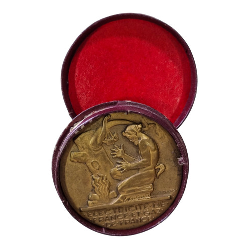 France médaille edf gdf - médaille, /