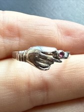 Ancienne Bague En Argent