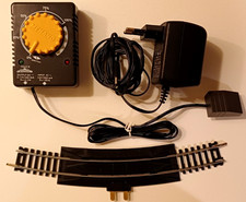 MEHANO F370 + F269 HO Transformateur Régulateur De Vitesse + Rail Alimentation