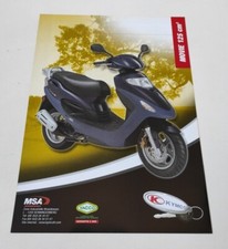 Kymco Movie 125 de 2001 Prospectus Catalogue Brochure Moto
