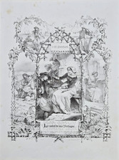 Lithographie de 1841 : LE
