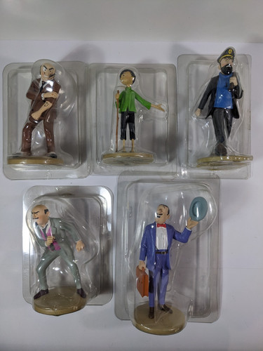 Lot figurines tintin - de,