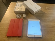 Tablette Apple iPad mini 4- 7,9" état neuf -Wi-Fi- 16Go- gold - avec chargeur -