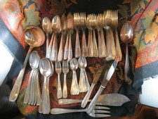 grande menagere metal argenté