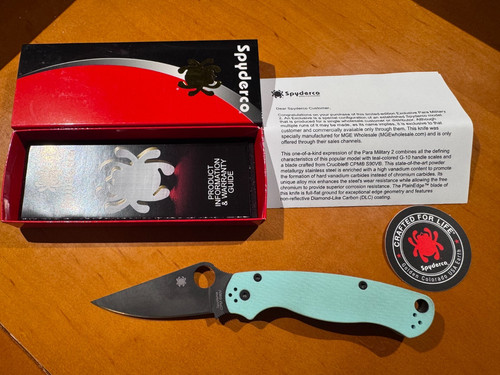 Spyderco paramilitary dlc - paramilitary, 2