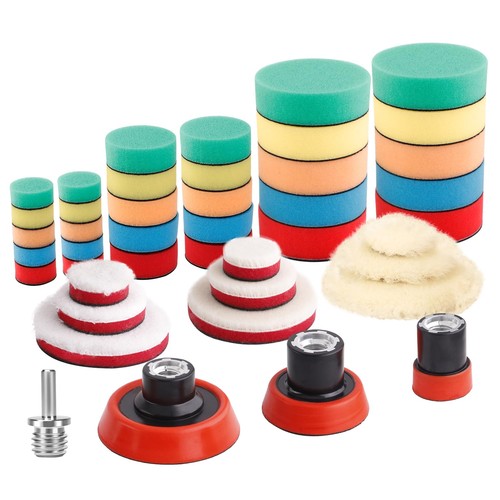 éponges polissage 43pcs - Éponges, polissage,