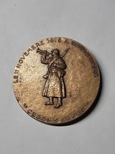 Grosse Médaille Bronze :   Cinquantenaire de l'armistice du 11 novembre 1918