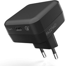 Pazzimo Chargeur Usb-C 27W QC 4.0 Pd Alimentateur pour Tablette PC IPAD Portable