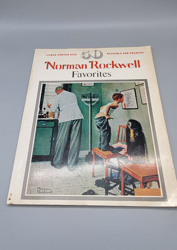 Norman rockwell poster book - poster,