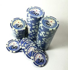 70 Jetons Poker Chips Casino