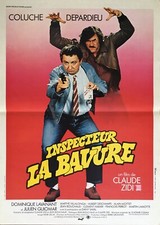 Affiche Cinéma INSPECTEUR LA BAVURE 40x60cm Poster / Coluche / Gérard Depardieu