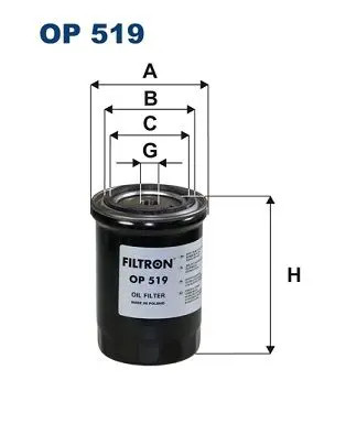 Filtre huile vissé - filtre,