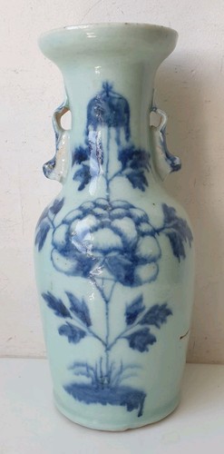 Ancien vase celadon - vase,