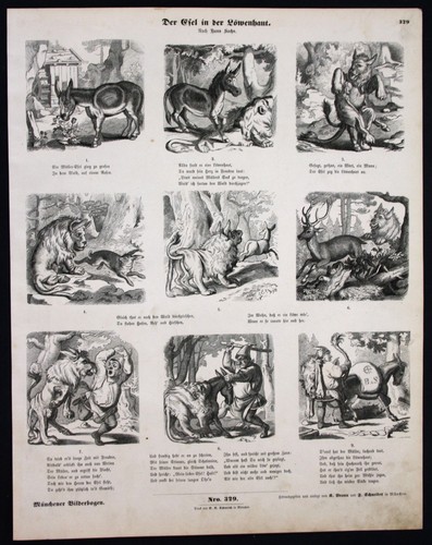 1860 âne dans - 1860, de