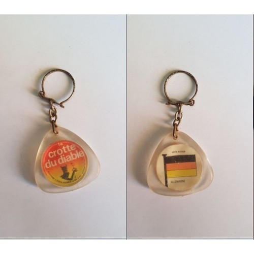 Porte clés crotte du - la,