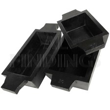 Lingot Moule Brique Moulage Tailles 20 40 60 KG or Argent Acier Fonte Versez