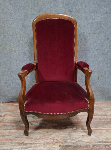 Fauteuil voltaire bois - fauteuil,
