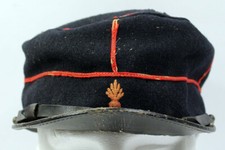 Képi sapeur pompier - M-1884 - Armée Française ( matériel original )