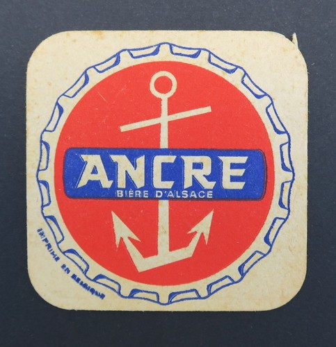 Ancien sous bock bière ancre - bière,