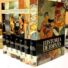 HISTORIA DE ESPAÑA POR INSTITUTO GALLACH 7 TOMOS 1975