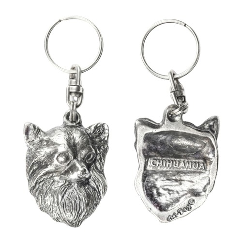 Porte clés chihuahua poil - chihuahua,