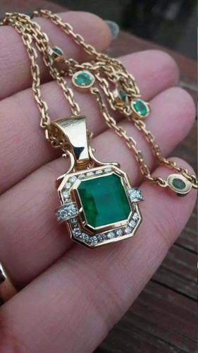 70ct asscher cut emerald - 2.70ct,