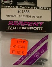 Geardiff axle rear impulse