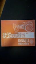 catalogue de pieces de rechange renault motoculture P.R.742