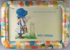 Holly Hobbie - Merchandising Plateau Petit Déjeuner en Métal - Start Each Day in