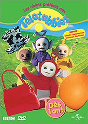 Dvd teletubbies les - teletubbies, objets