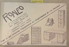 Buvard Pub Publicitaire Ronéo organisation de vos bureaux