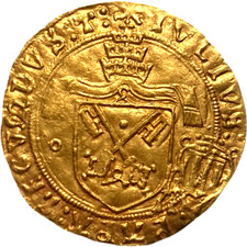 Comtat Venaissin Avignon Jules II (1503-1513) Ecu d'or