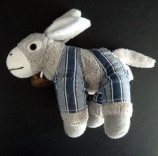 Z1. DOUDOU PELUCHE L' ANE EN