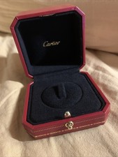 CARTIER écrin bague Sans Sur Boîte neuf ! 7/7/5cm