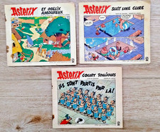 UDERZO  ASTERIX 3 Livrets  pub
