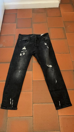 Jeans déchire noir - jeans,