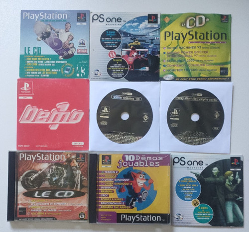 Lot démo playstation 1 - lot,
