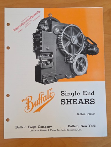 Buffalo forge company single - forge,
