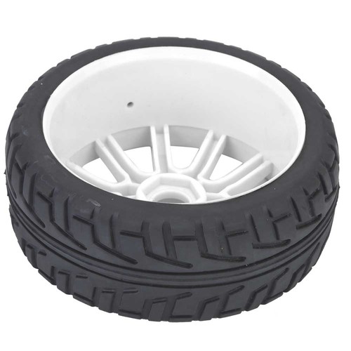 Wheel rim hub - rim, rubber