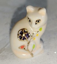 Fève chat longwy série - fève,