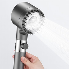 Pommeau de douche filtre haute pression pulvérisateur réglable 3 modes avec...