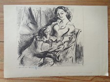 MARIUS WOULFART 1949 Gravure